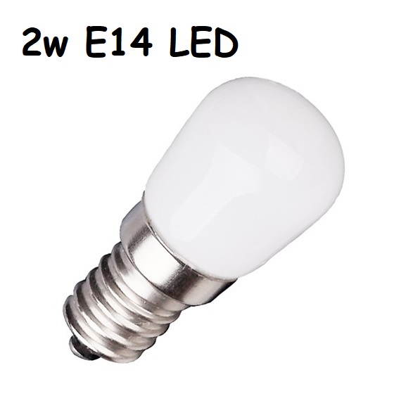 Lampada LED Piccola Pera E14 2w Luce Natura 180 Lumen